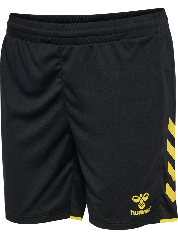 Hummel Hmlcore 2.0 Shorts Woman - black/blazing yellow