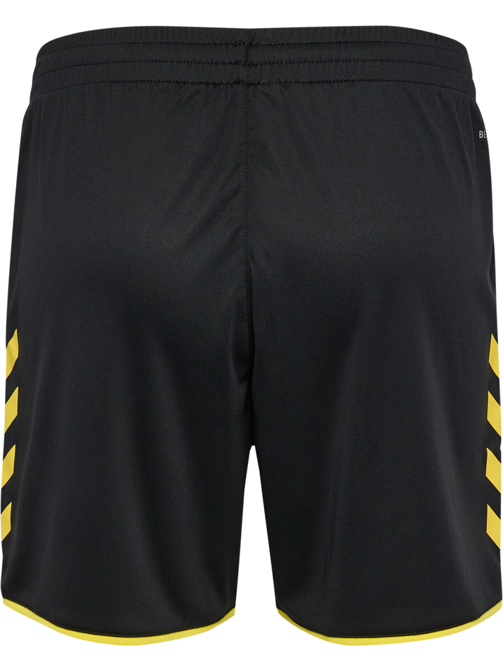Hummel Hmlcore 2.0 Shorts Woman - black/blazing yellow