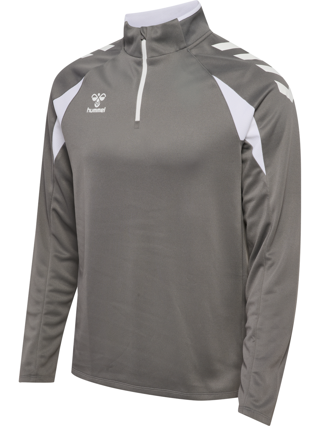 Hummel Hmlcore 2.0 Half Zip - steel gray/white