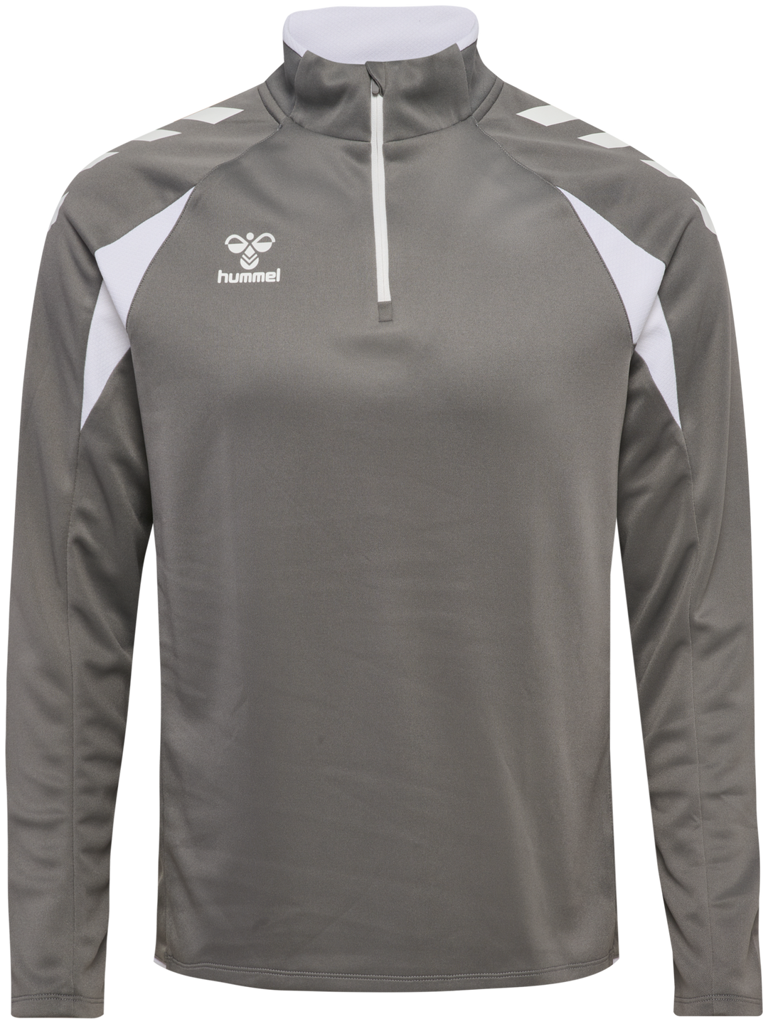 Hummel Hmlcore 2.0 Half Zip - steel gray/white