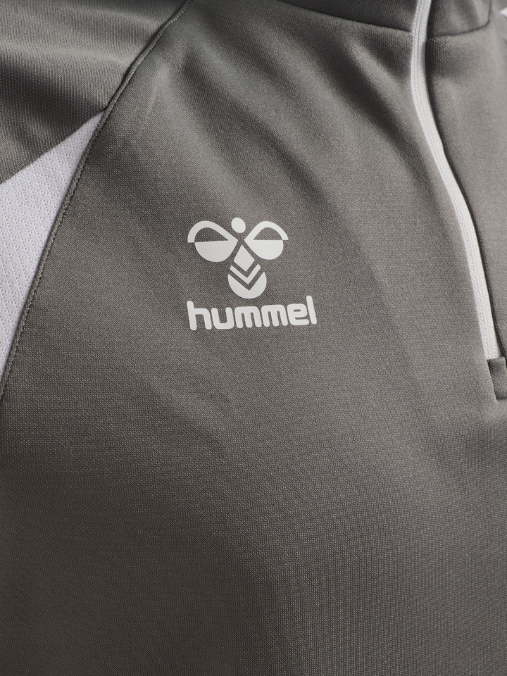 Hummel Hmlcore 2.0 Half Zip - steel gray/white