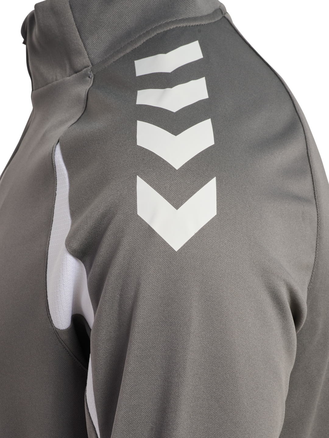 Hummel Hmlcore 2.0 Half Zip - steel gray/white
