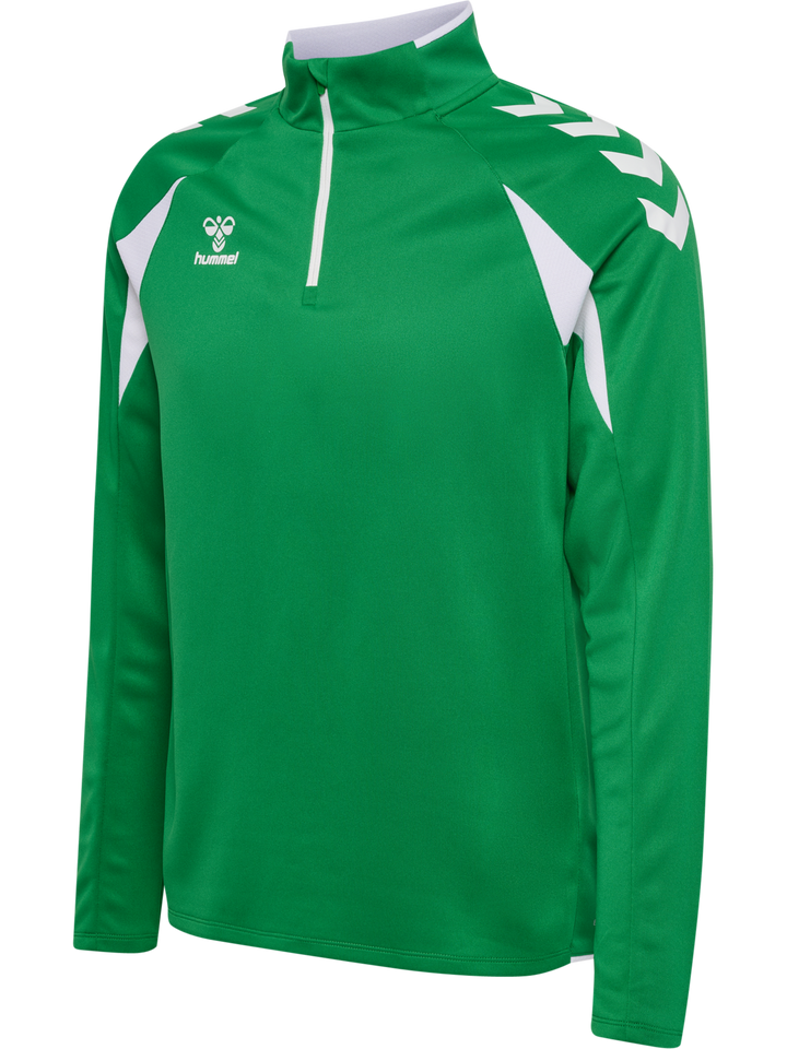 Hummel hmlCORE 2.0 HALF ZIP - JELLY BEAN/WHITE