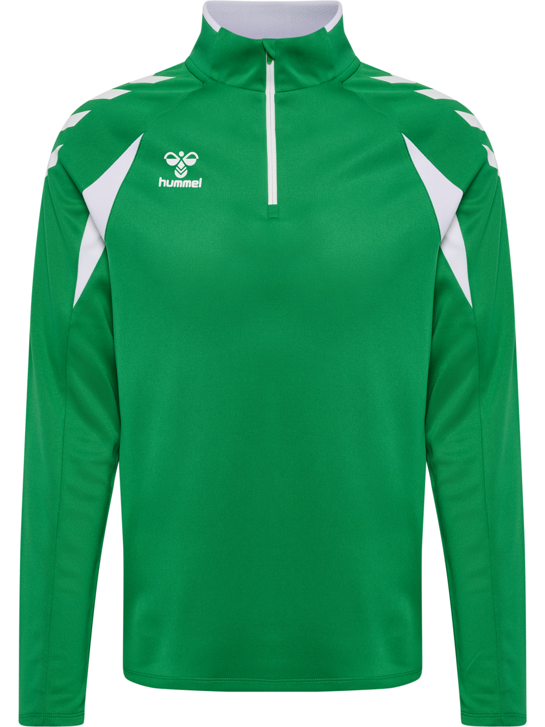 Hummel hmlCORE 2.0 HALF ZIP - JELLY BEAN/WHITE