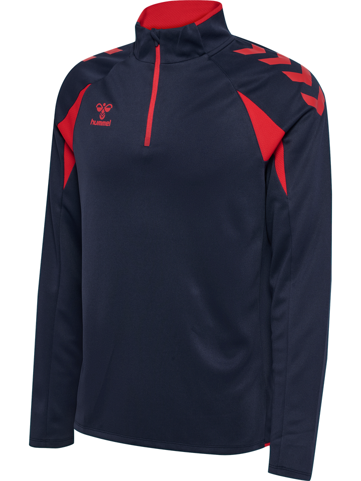 Hummel Hmlcore 2.0 Half Zip - marine/true red