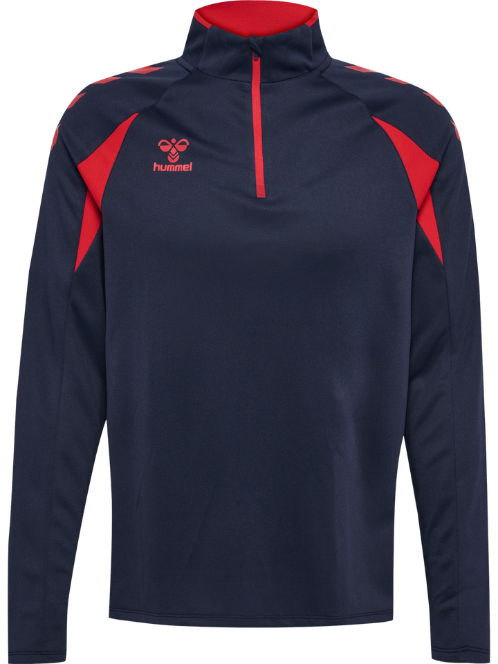 Hummel Hmlcore 2.0 Half Zip - marine/true red