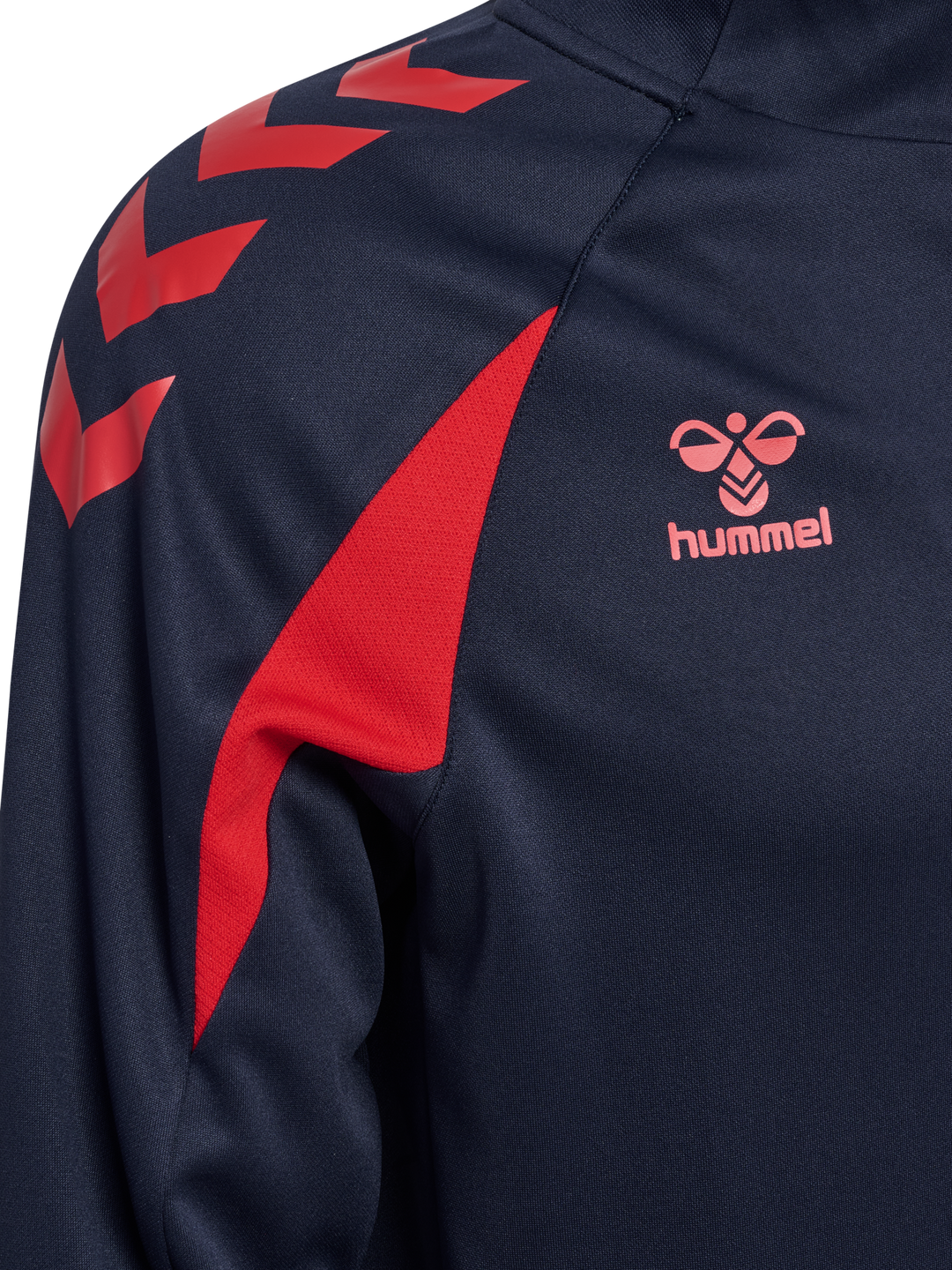 Hummel Hmlcore 2.0 Half Zip - marine/true red