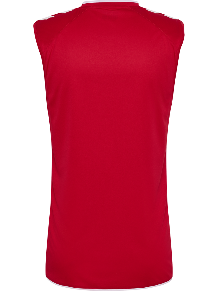 Hummel hmlCORE 2.0 JERSEY S/L - TRUE RED/WHITE
