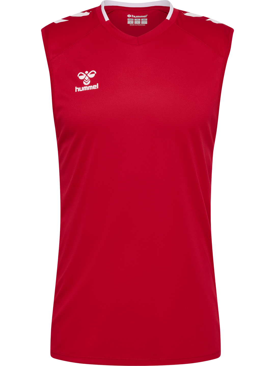 Hummel hmlCORE 2.0 JERSEY S/L - TRUE RED/WHITE