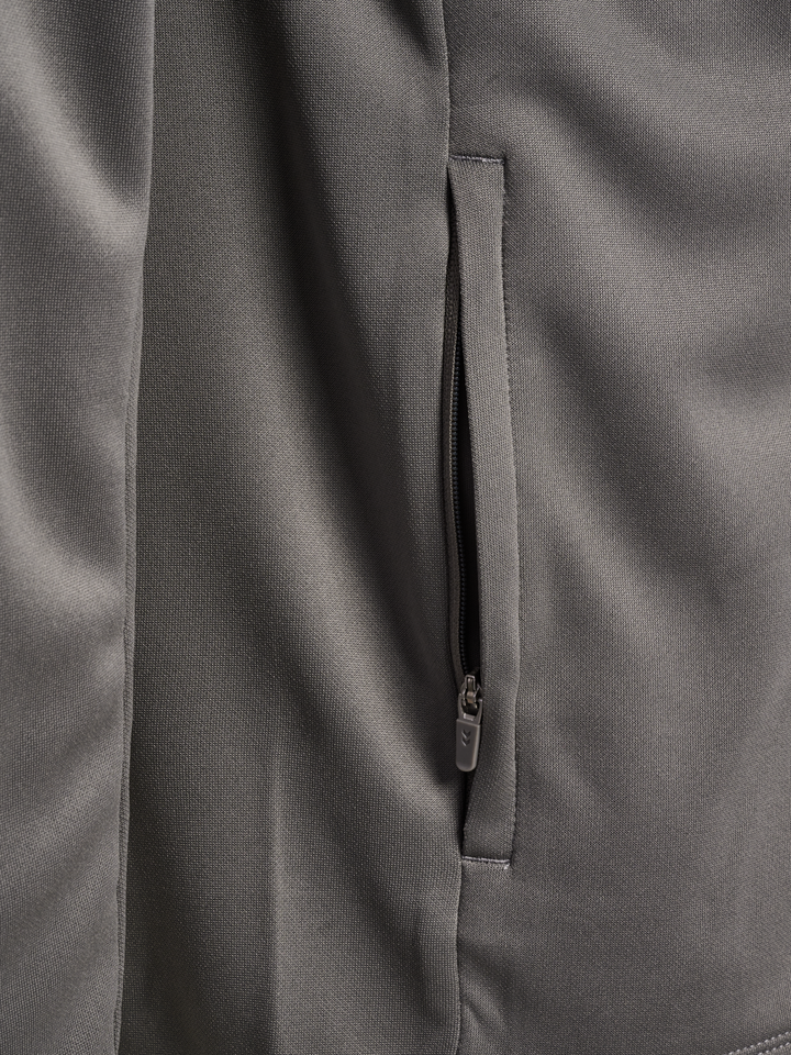Hummel Hmlcore 2.0 Zip Hoodie - steel gray/white