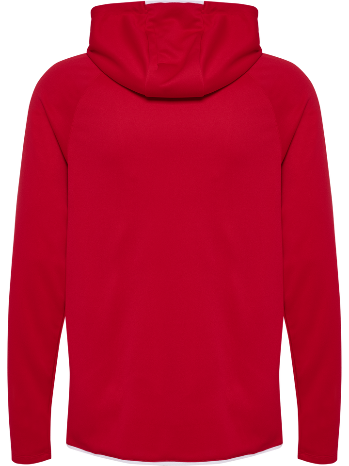 Hummel Hmlcore 2.0 Zip Hoodie - true red/white