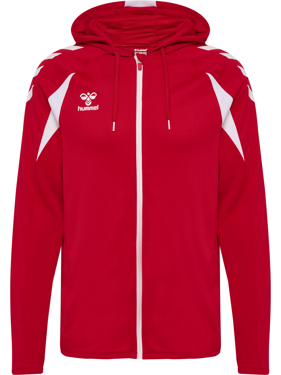 Hummel Hmlcore 2.0 Zip Hoodie - true red/white
