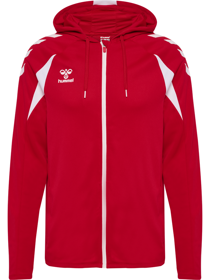 Hummel Hmlcore 2.0 Zip Hoodie - true red/white