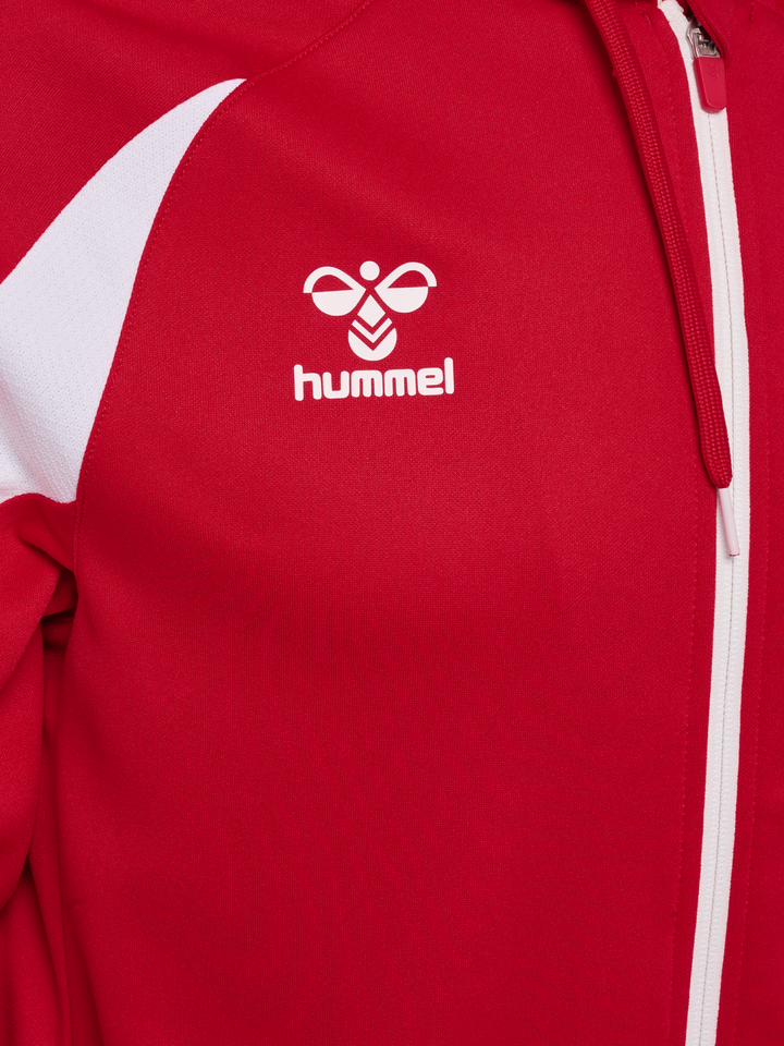 Hummel Hmlcore 2.0 Zip Hoodie - true red/white