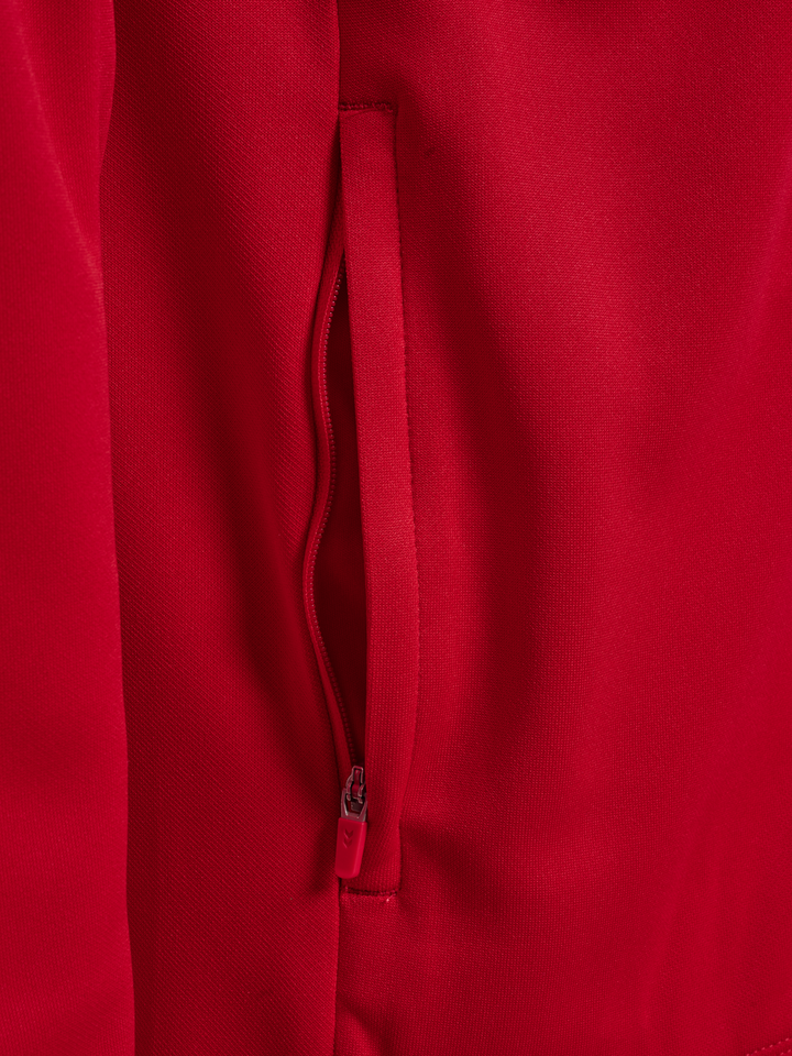Hummel Hmlcore 2.0 Zip Hoodie - true red/white