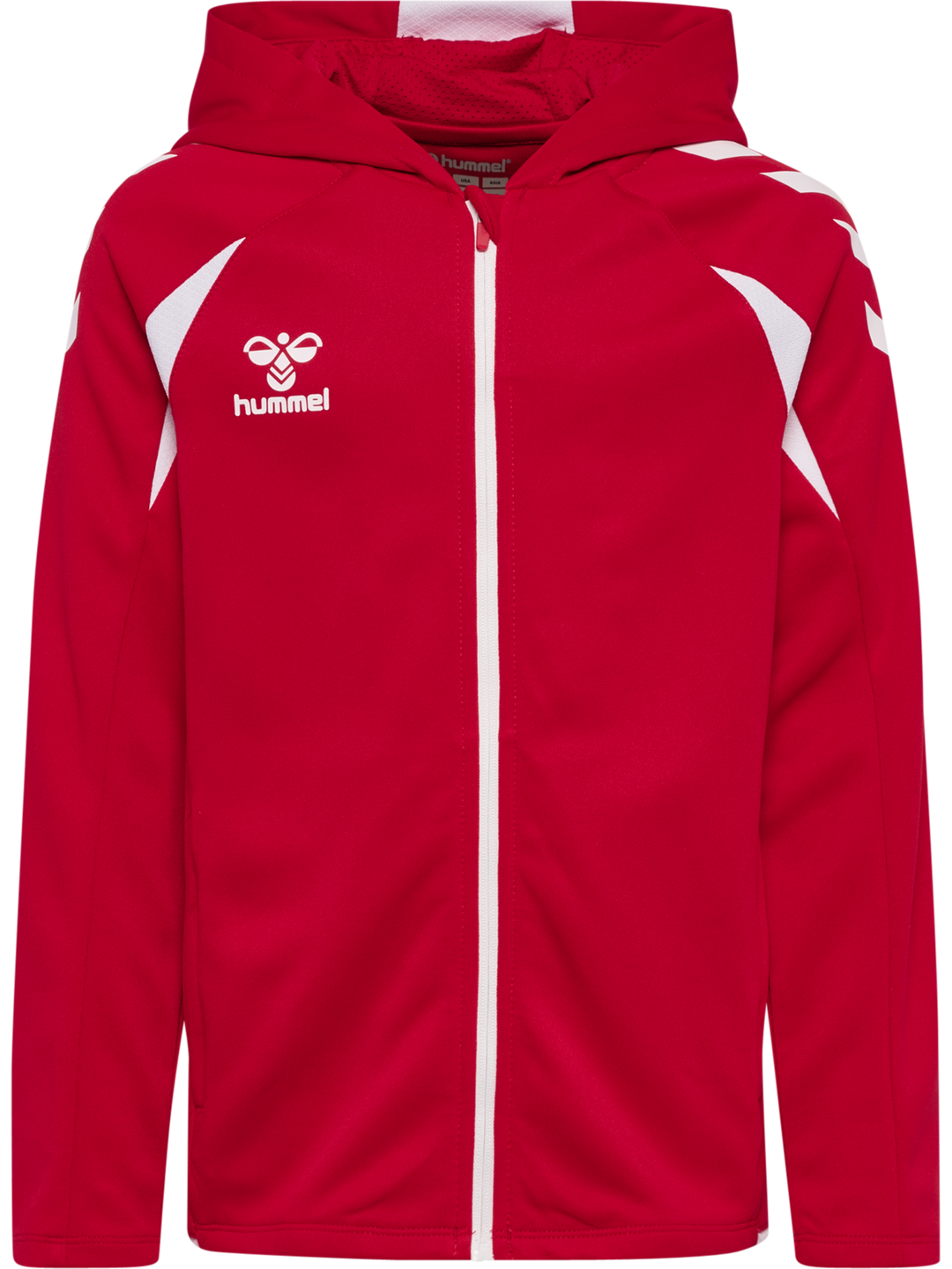 Hummel Hmlcore 2.0 Zip Hoodie Kids - true red/white