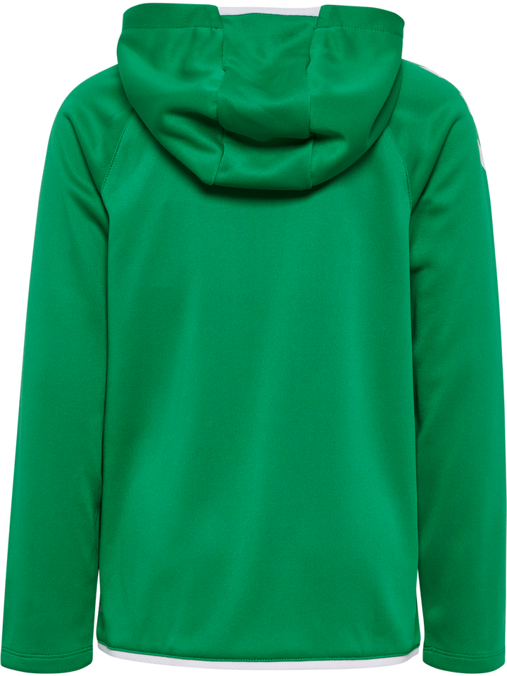 Hummel hmlCORE 2.0 ZIP HOODIE KIDS - JELLY BEAN/WHITE