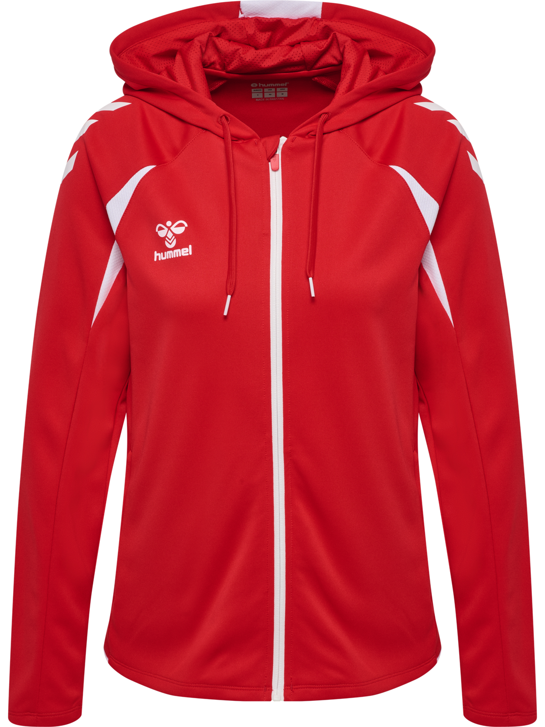 Hummel Hmlcore 2.0 Zip Hoodie Woman - true red/white
