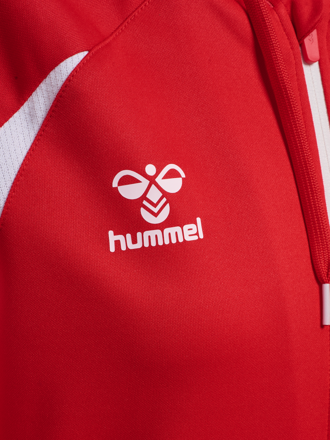 Hummel Hmlcore 2.0 Zip Hoodie Woman - true red/white