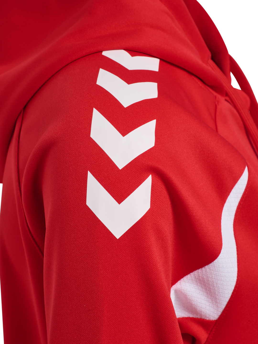 Hummel Hmlcore 2.0 Zip Hoodie Woman - true red/white