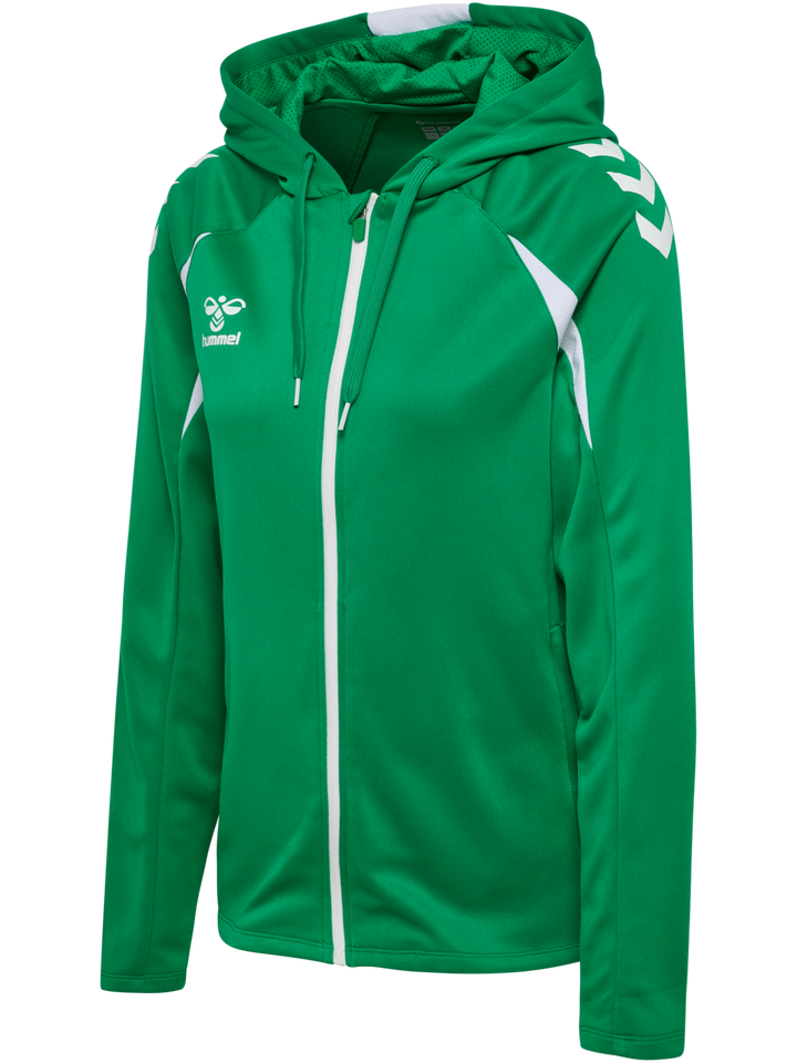 Hummel Hmlcore 2.0 Zip Hoodie Woman - jelly bean/white