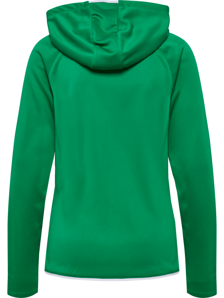 Hummel Hmlcore 2.0 Zip Hoodie Woman - jelly bean/white