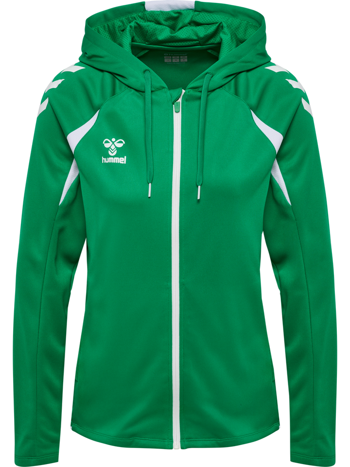 Hummel Hmlcore 2.0 Zip Hoodie Woman - jelly bean/white