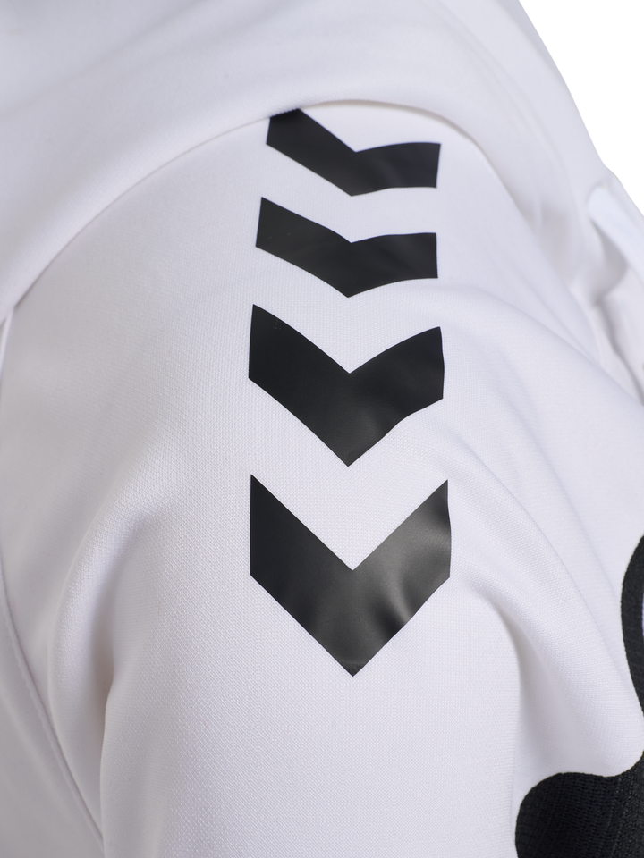 Hummel hmlCORE 2.0 ZIP HOODIE WOMAN - WHITE/BLACK