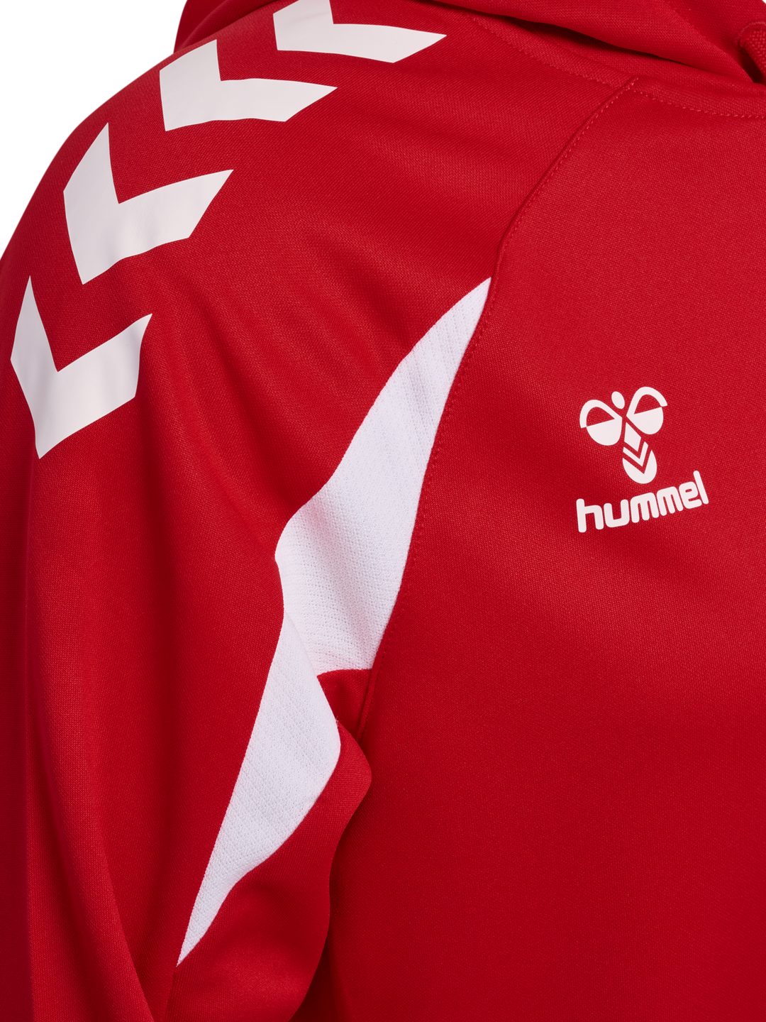 Hummel Hmlcore 2.0 Hoodie - true red/white