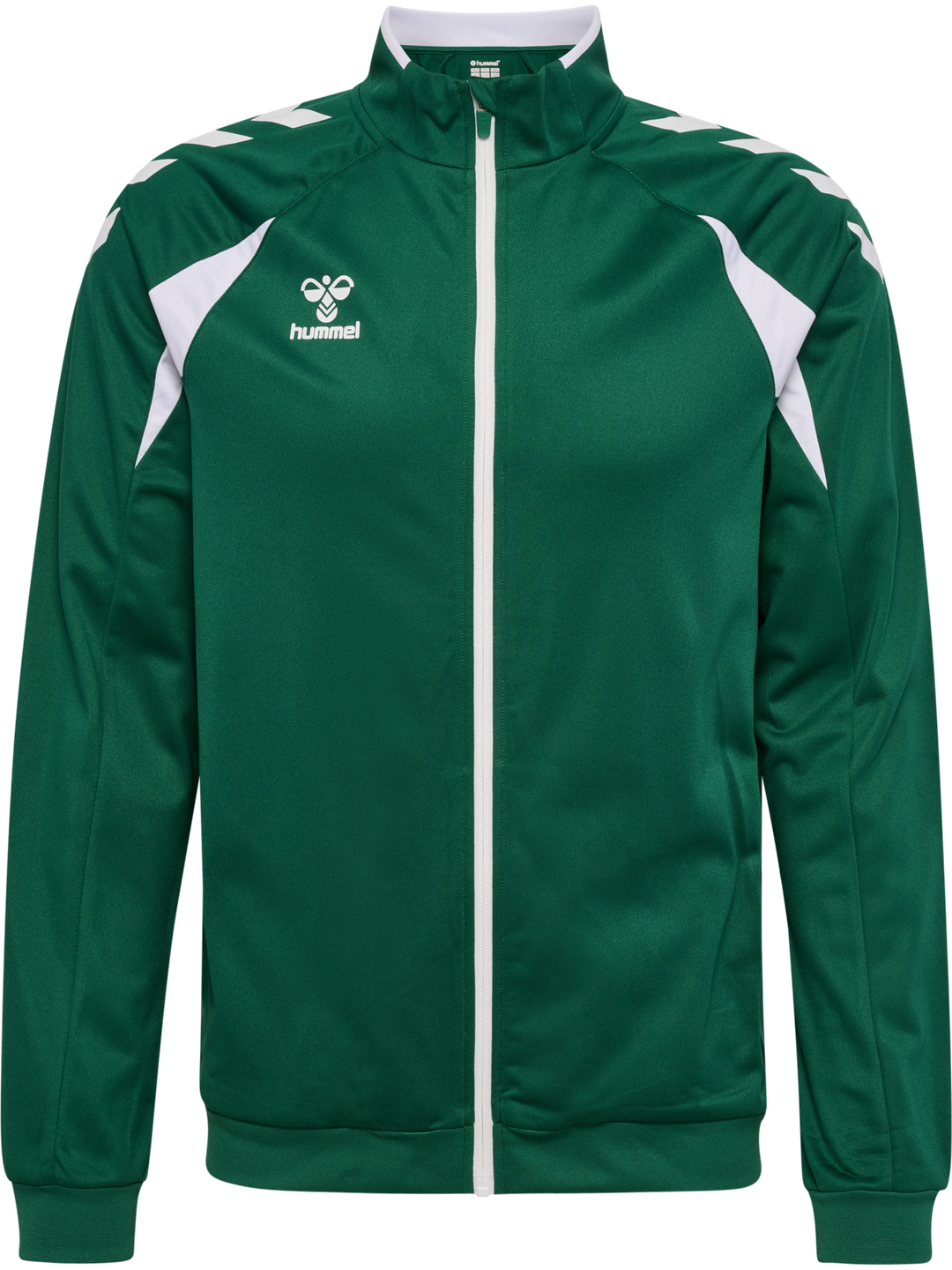 Hummel Hmlcore 2.0 Track Zip Jacket - evergreen/white