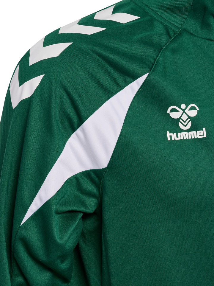 Hummel Hmlcore 2.0 Track Zip Jacket - evergreen/white