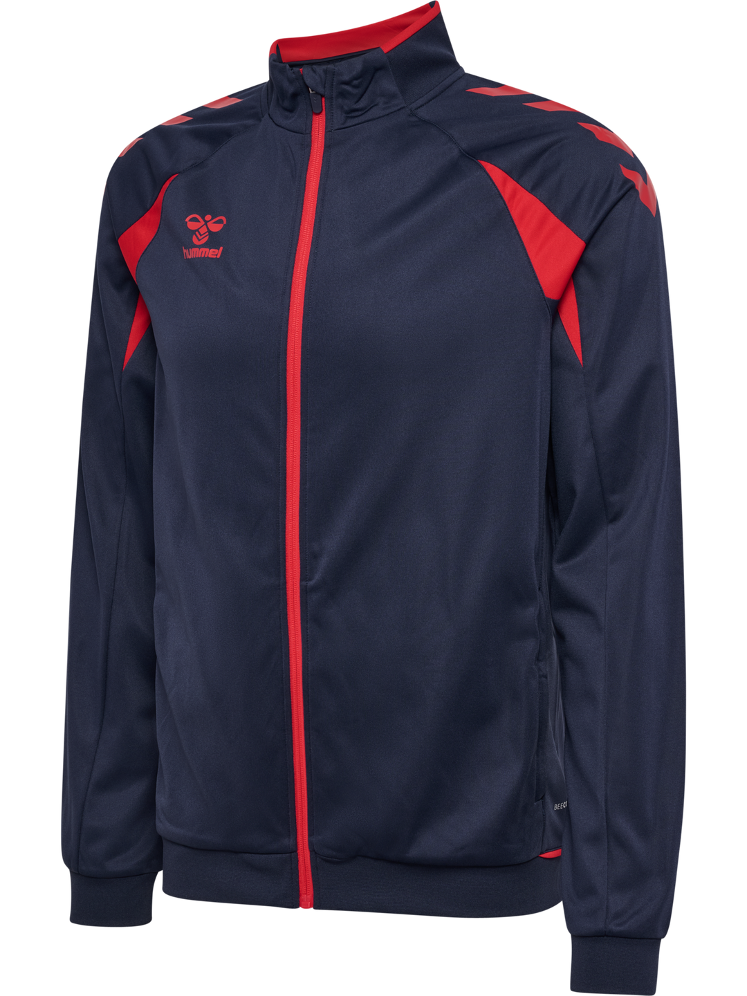 Hummel hmlCORE 2.0 TRACK ZIP JACKET - MARINE/TRUE RED