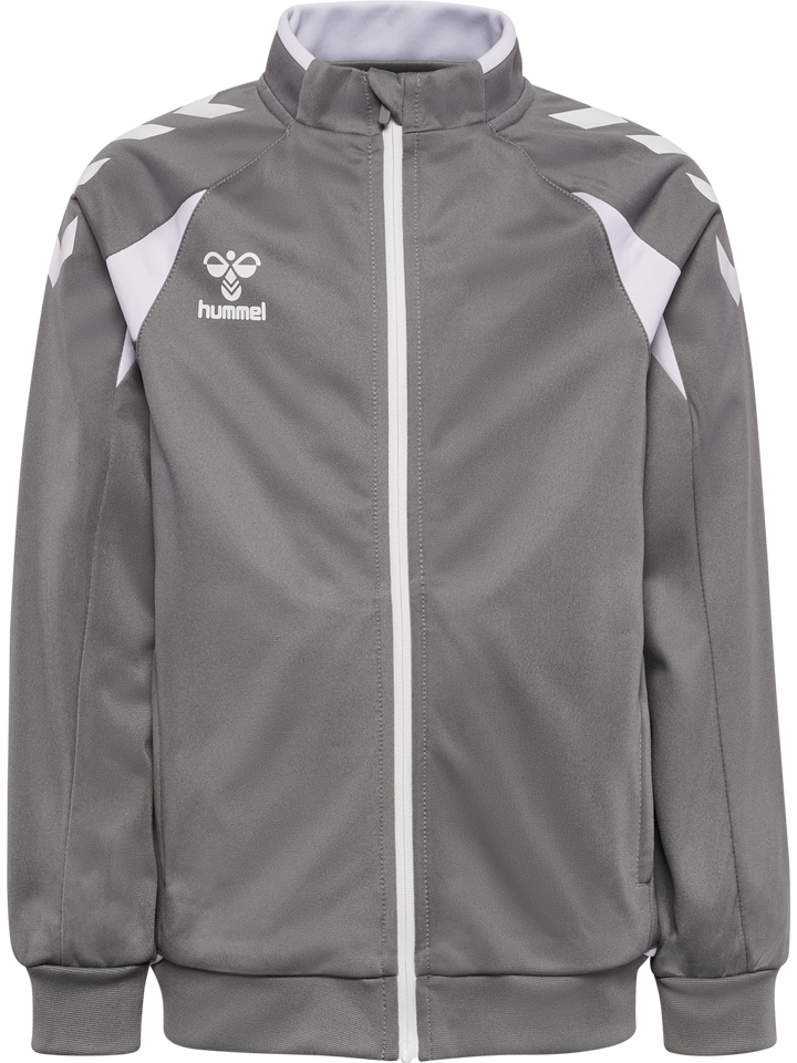 Hummel Hmlcore 2.0 Track Zip Jacket Kids - steel gray/white