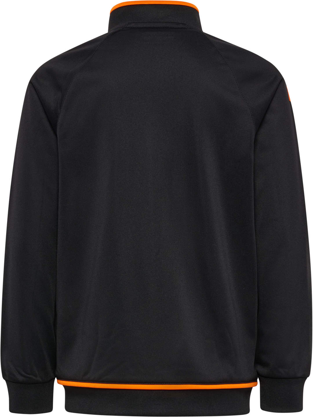 Hummel hmlCORE 2.0 TRACK ZIP JACKET KIDS - BLACK/ORANGE TIGER