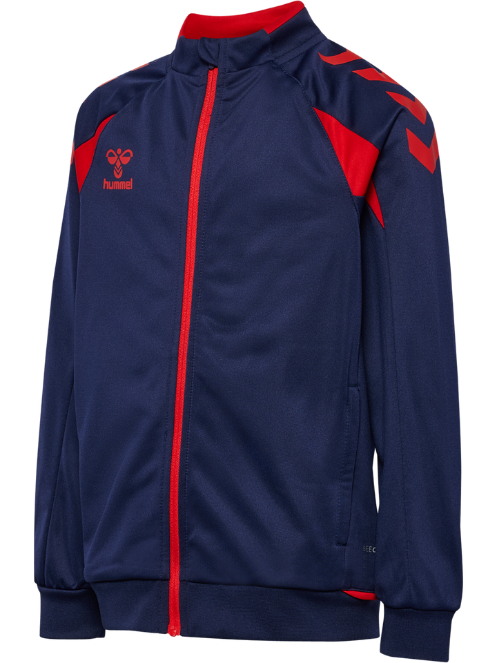 Hummel Hmlcore 2.0 Track Zip Jacket Kids - marine/true red