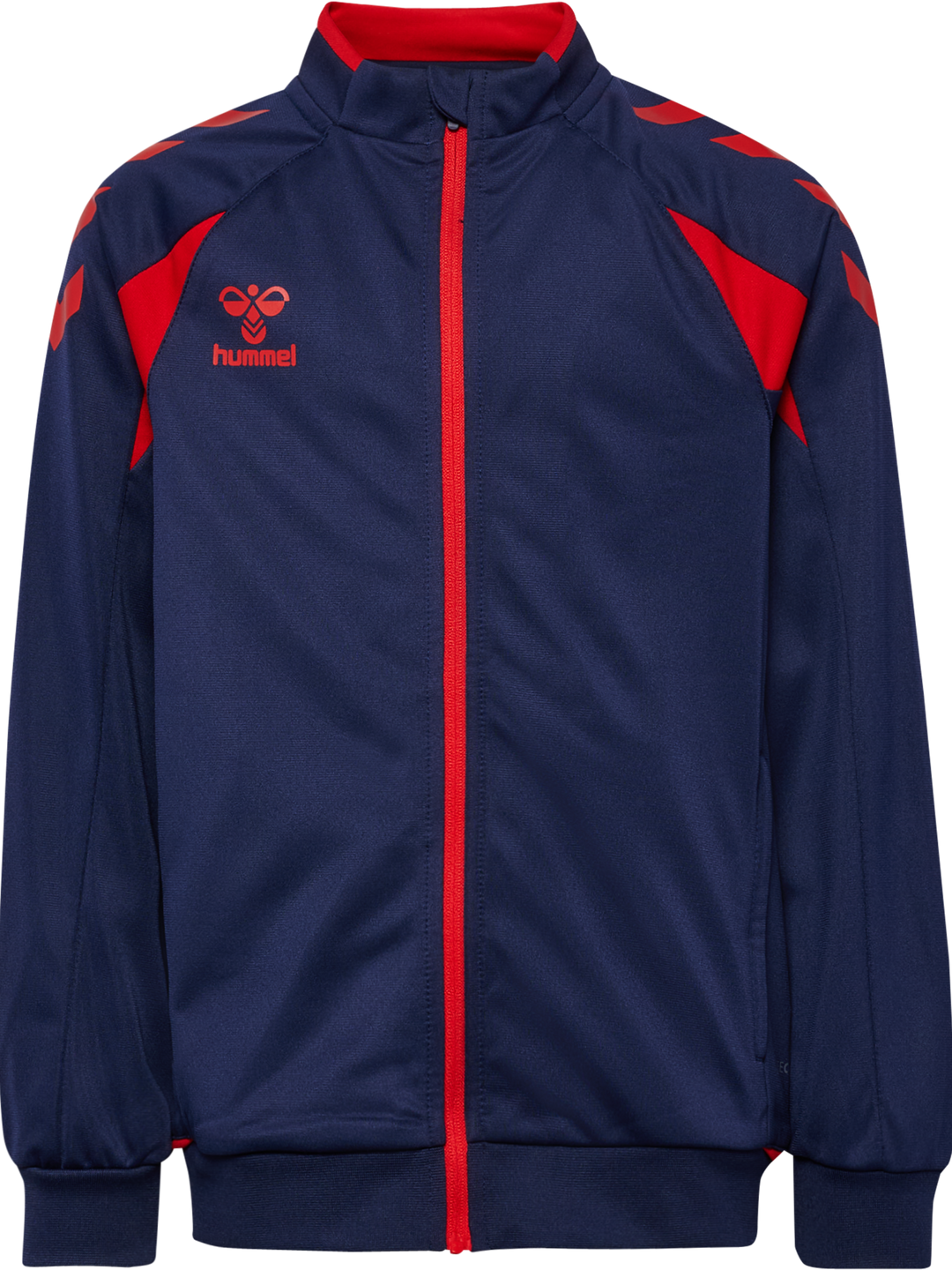 Hummel Hmlcore 2.0 Track Zip Jacket Kids - marine/true red