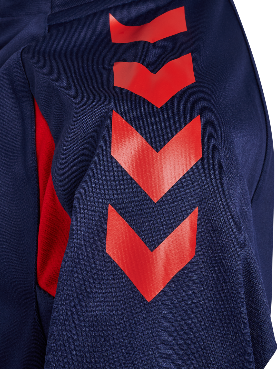 Hummel Hmlcore 2.0 Track Zip Jacket Kids - marine/true red
