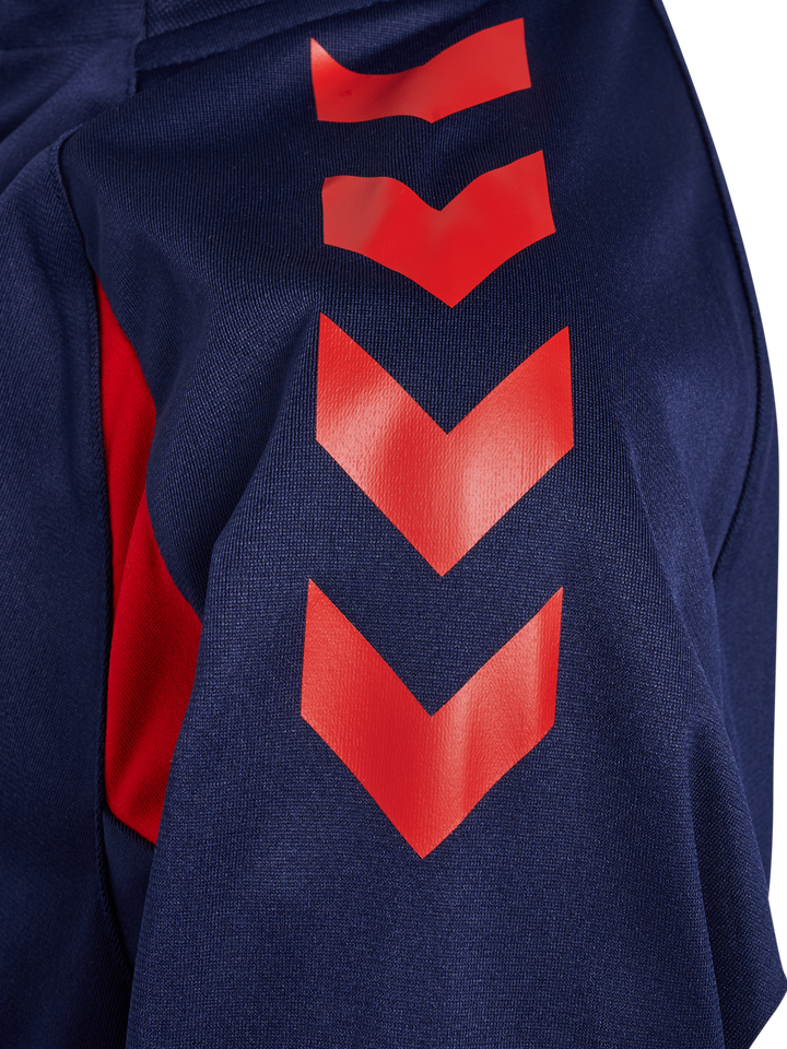 Hummel Hmlcore 2.0 Track Zip Jacket Kids - marine/true red