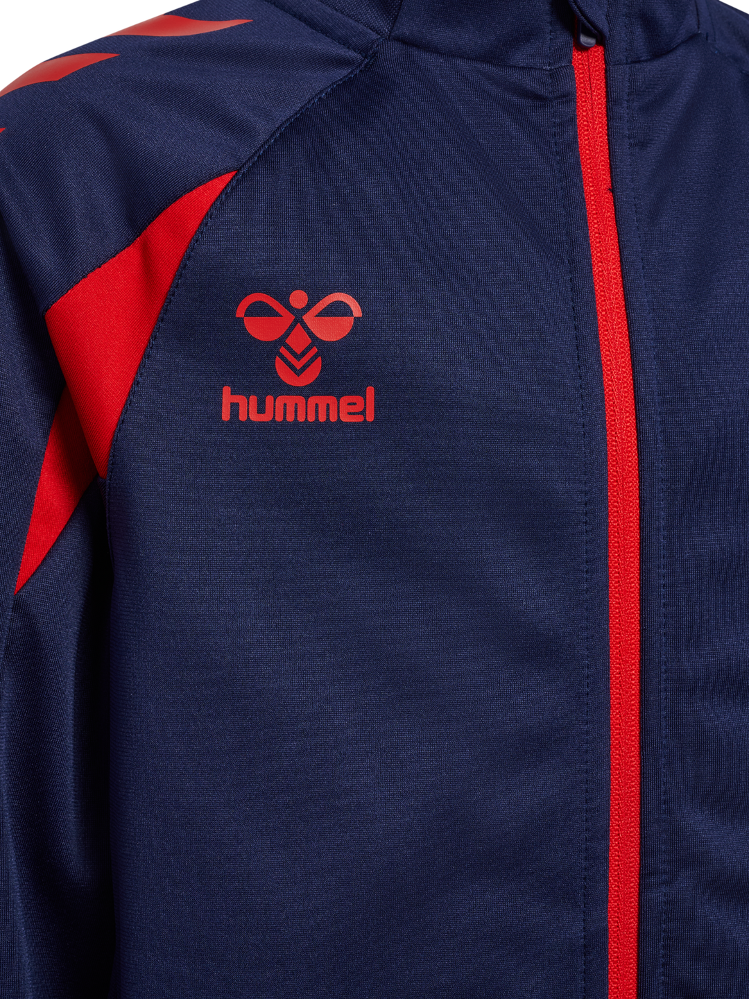 Hummel Hmlcore 2.0 Track Zip Jacket Kids - marine/true red