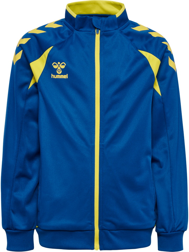 Hummel Hmlcore 2.0 Track Zip Jacket Kids - true blue/blazing yellow