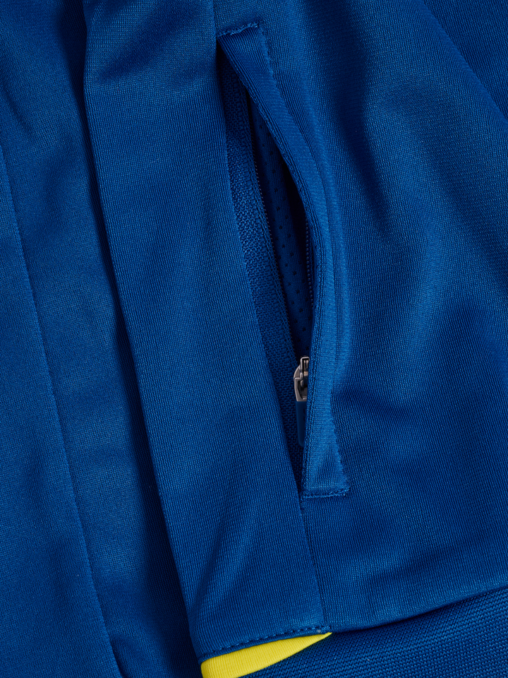 Hummel Hmlcore 2.0 Track Zip Jacket Kids - true blue/blazing yellow