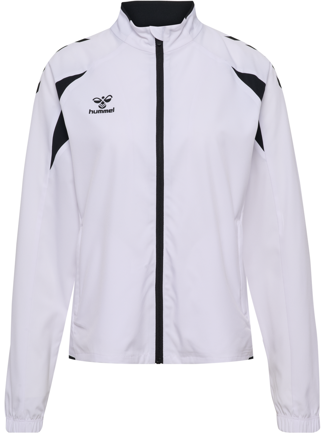 Hummel hmlCORE 2.0 WOVEN JACKET WOMAN - WHITE/BLACK