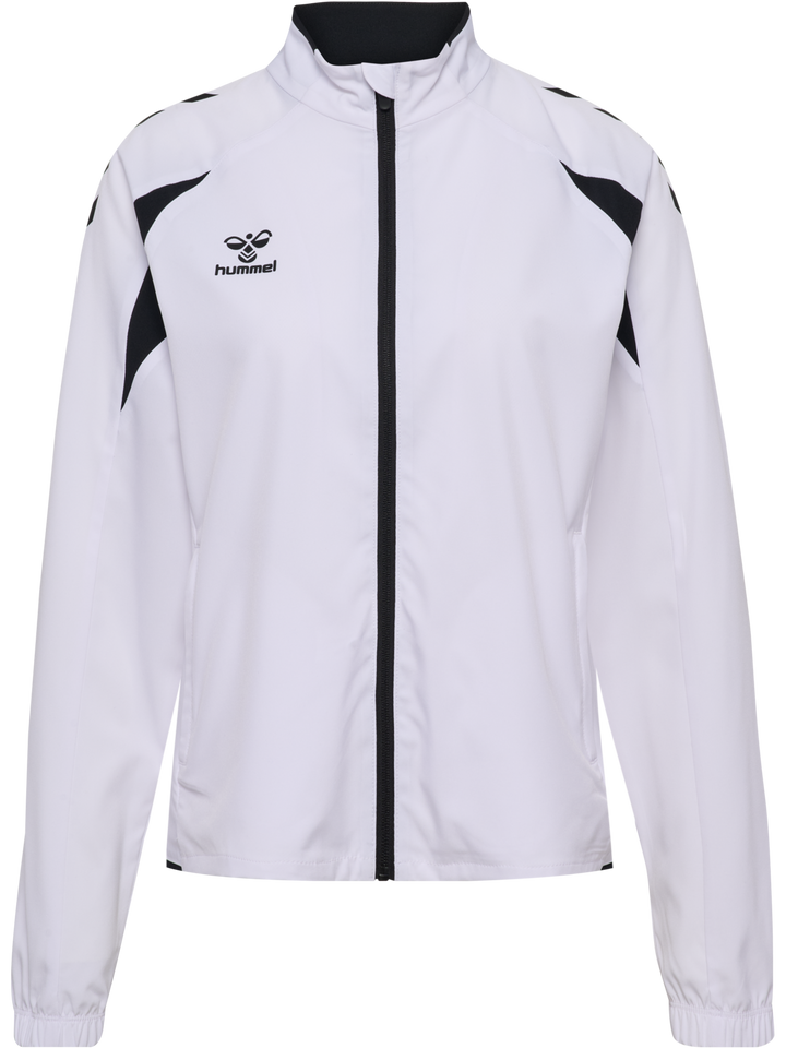 Hummel hmlCORE 2.0 WOVEN JACKET WOMAN - WHITE/BLACK