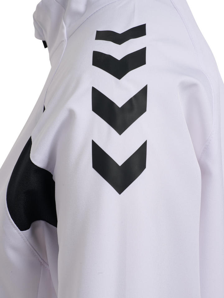 Hummel hmlCORE 2.0 WOVEN JACKET WOMAN - WHITE/BLACK