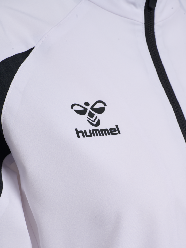 Hummel hmlCORE 2.0 WOVEN JACKET WOMAN - WHITE/BLACK