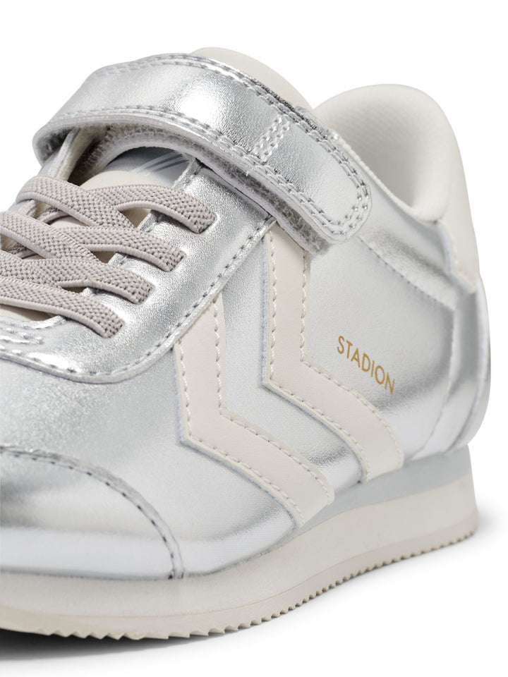 Hummel Stadion Metallic Jr - silver