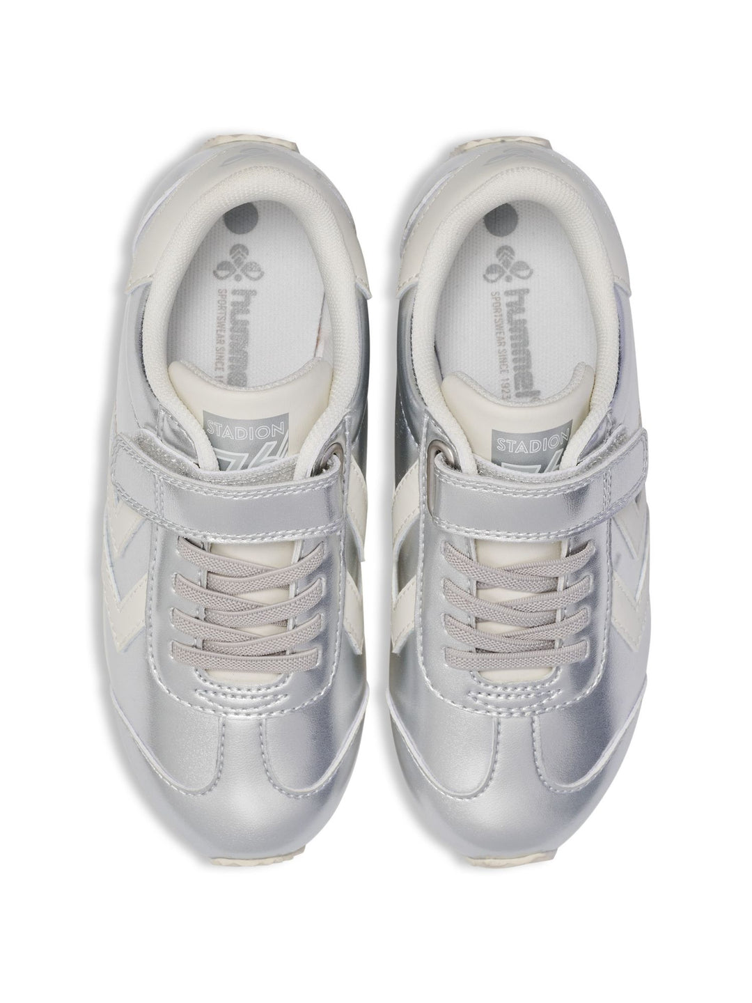 Hummel Stadion Metallic Jr - silver