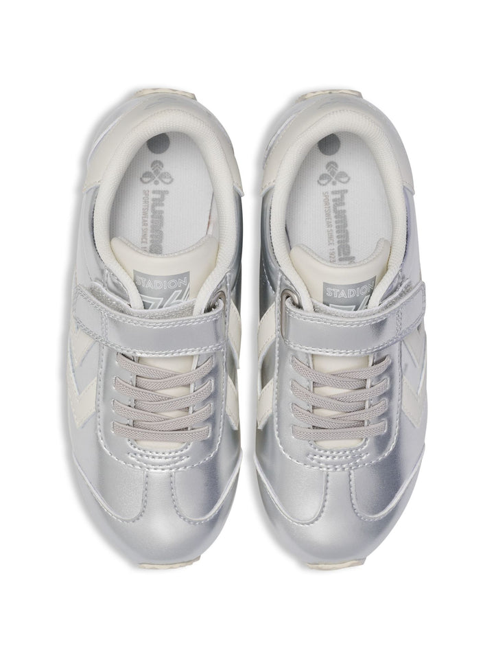 Hummel Stadion Metallic Jr - silver