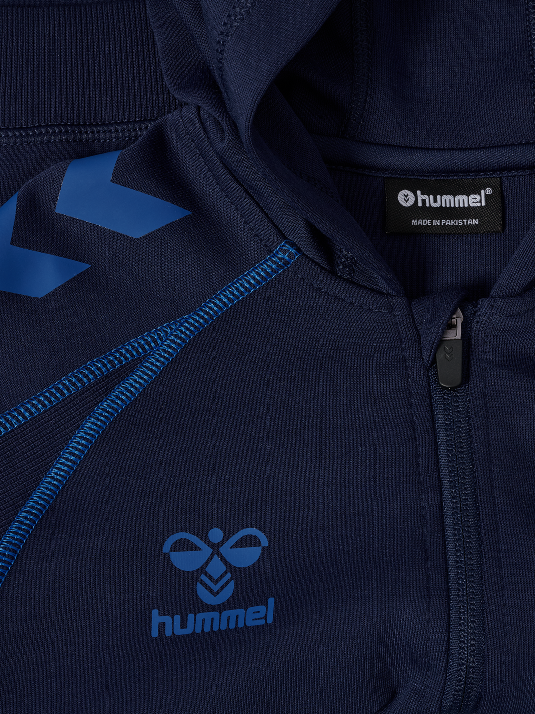 Hummel Hmlmove 2.0 Zip Hoodie Kids - marine