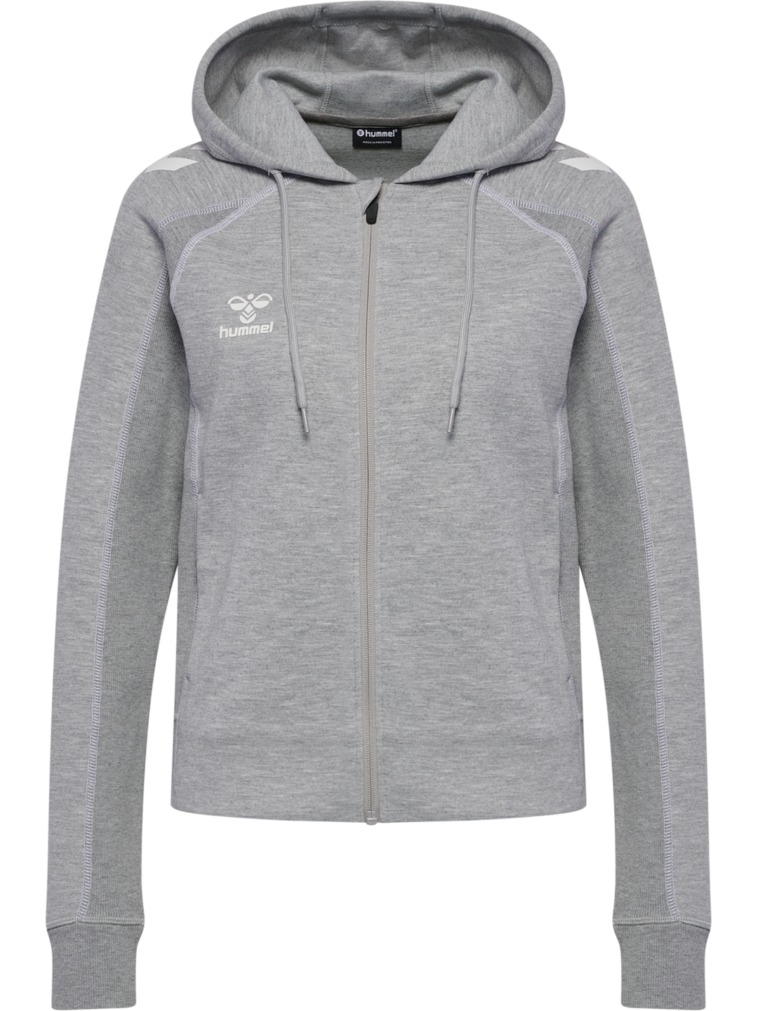 Hummel Hmlmove 2.0 Zip Hoodie Woman - grey melange